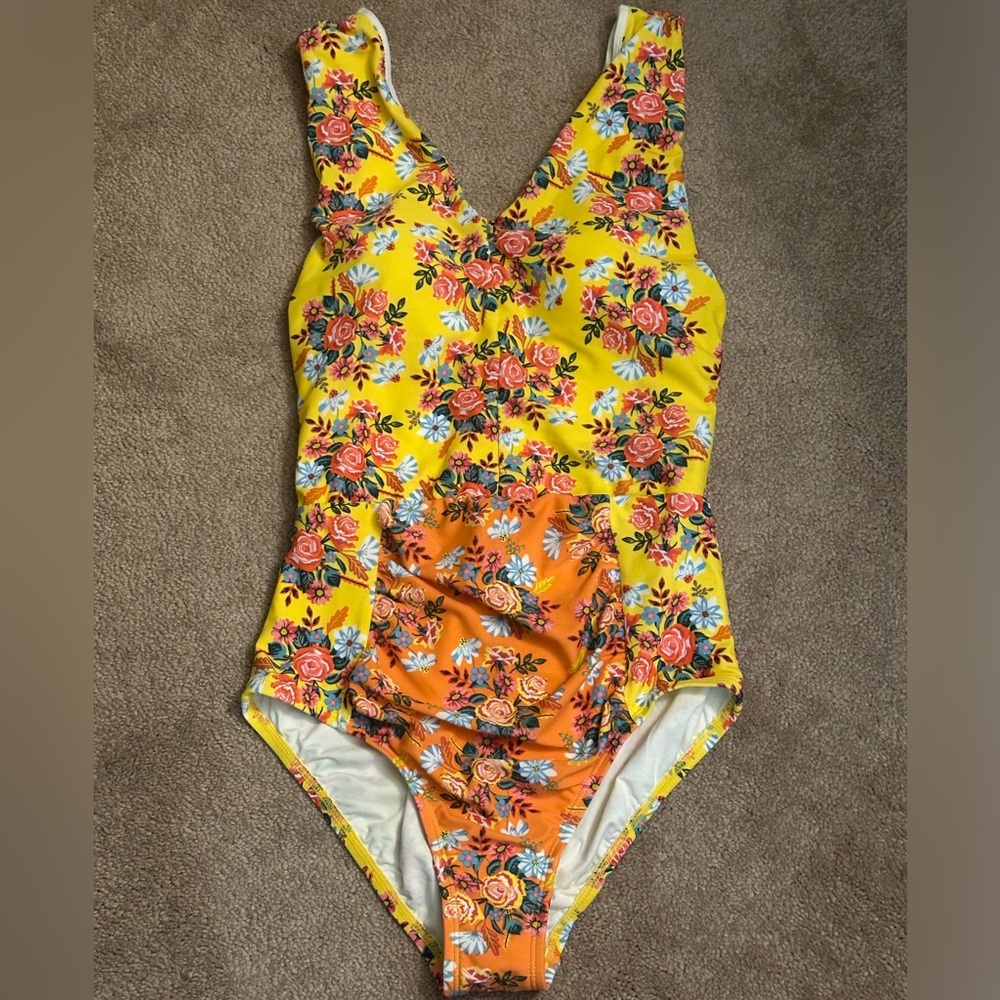 Matilda Jane Size small one piece swim suit. New with tags.